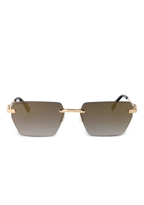 DSQUARED2 EYEWEAR geometric-frame sunglasses - Gold