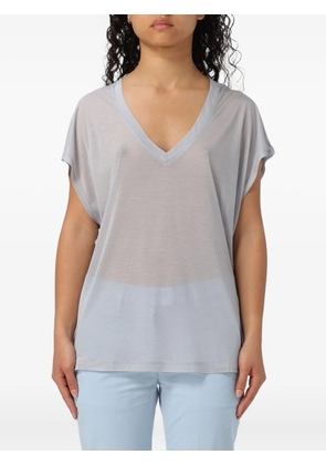 DONDUP V-neck T-shirt - Blue