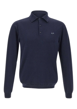 Sun68 long-sleeve polo shirt - Blue