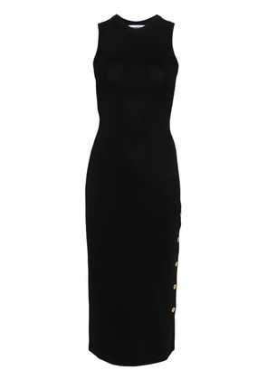 Moschino knitted midi dress - Black