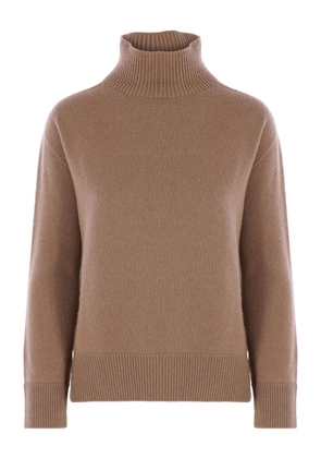 'S Max Mara turtleneck cashmere sweater - Brown