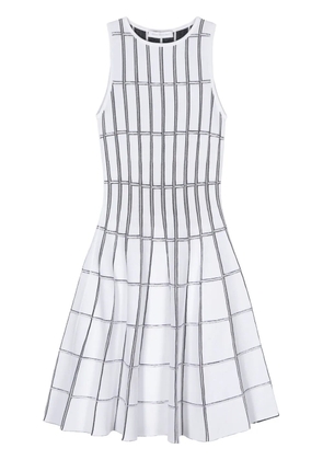 Antonino Valenti sleeveless flared mini dress - White
