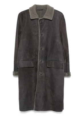 Salvatore Santoro suede coat - Grey