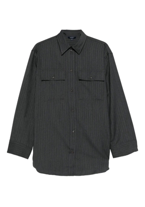 Soeur pinstripe shirt - Black