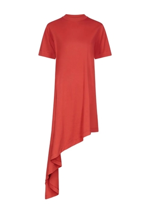 LouLou de Saison Igari ssymmetric pleated dress - Red