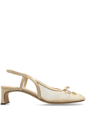 Odissì 45mm leather pumps - Neutrals