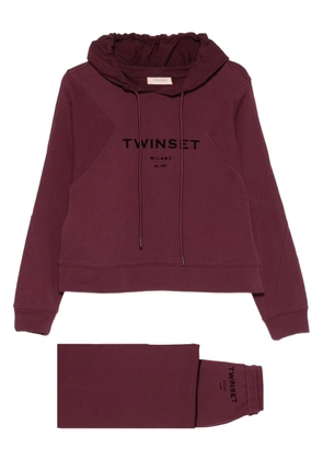 TWINSET cotton tracksuit - Red