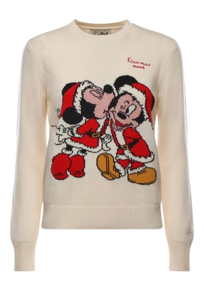 MC2 Saint Barth x Disney Kissmass Mood graphic sweater - Neutrals