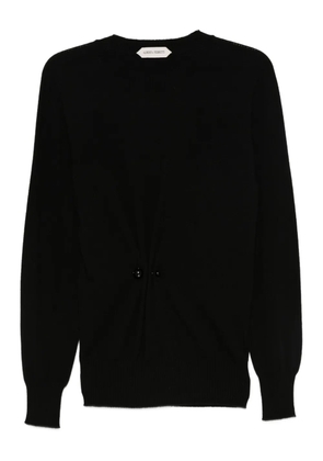 Alberta Ferretti button-embellished sweater - Black