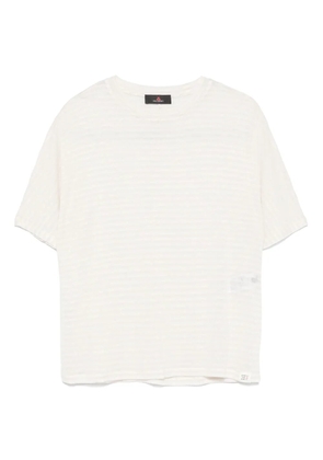 Peuterey striped T-shirt - Neutrals