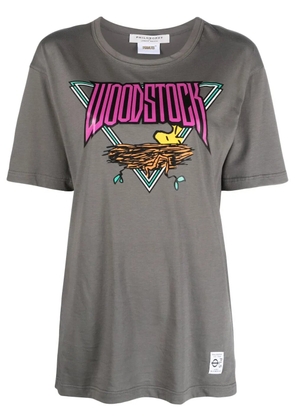 Philosophy Di Lorenzo Serafini graphic-print cotton T-shirt - Grey