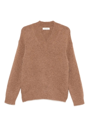 ENTIRE STUDIOS Deco V-neck sweater - Brown