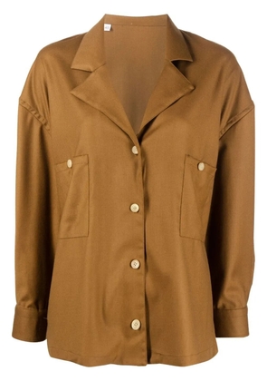 Giuliva Heritage Meryl long-sleeve shirt - Brown