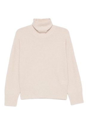Fabiana Filippi roll-neck sweater - Neutrals
