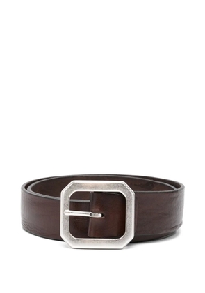 ERALDO leather belt - Brown