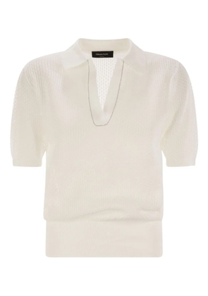 Fabiana Filippi V-neck T-shirt - Neutrals