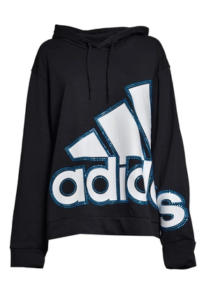 Caban Romantic x Adidas logo-print hoodie - Black