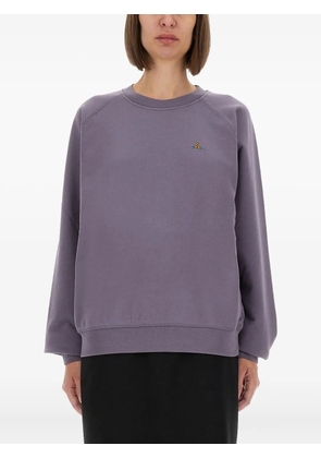Vivienne Westwood Orb logo sweatshirt - Purple