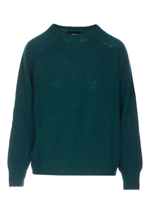 Howlin' crew-neck long-sleeves sweater - Green