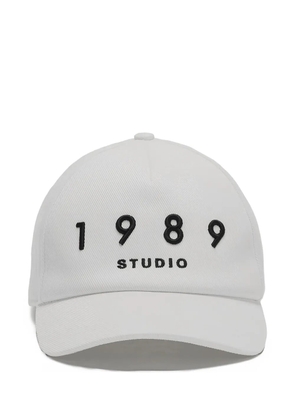 1989 STUDIO logo-embroidered cap - White