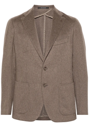 Tagliatore Ame Camell single-breasted blazer - Brown