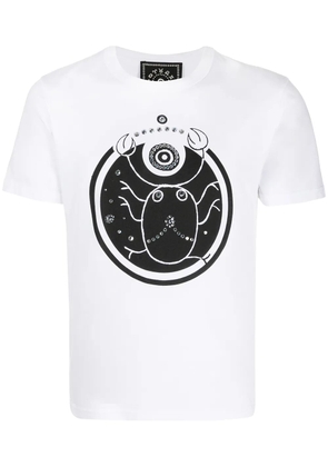 10 CORSO COMO Cancer print T-shirt - White