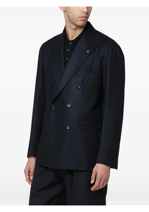 Tagliatore double-breasted blazer - Black