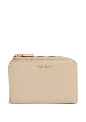 Coccinelle logo-appliqué wallet - Neutrals