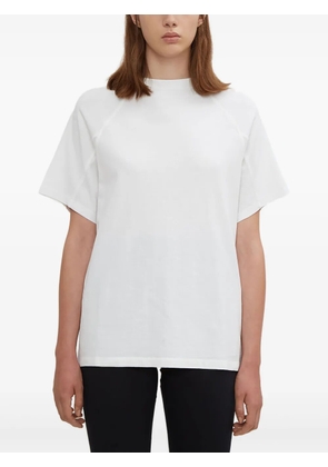 Olivier Theyskens ribbed-neck T-shirt - White