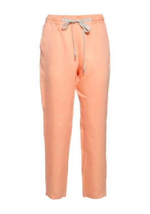Barba drawstring-waist trousers - Orange