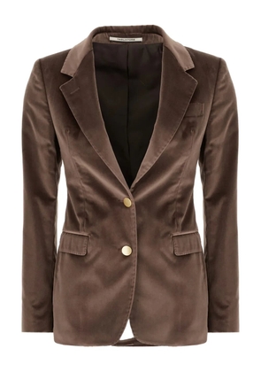 Tagliatore button blazer - Brown