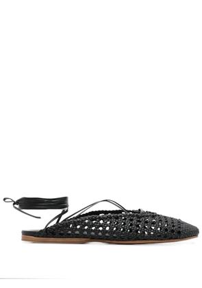 Forte Forte interwoven pumps - Black