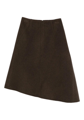 Soeur wool-blend skirt - Brown