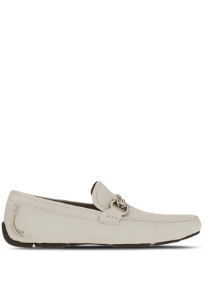 Ferragamo Driver Gancini-ornament loafers - Neutrals