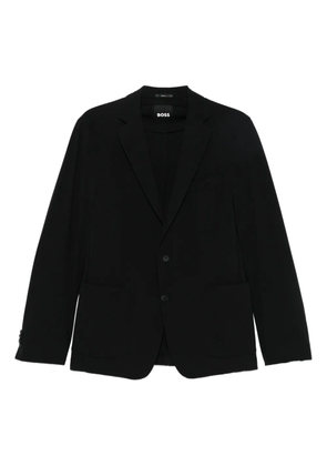 BOSS single-breasted blazer - Black