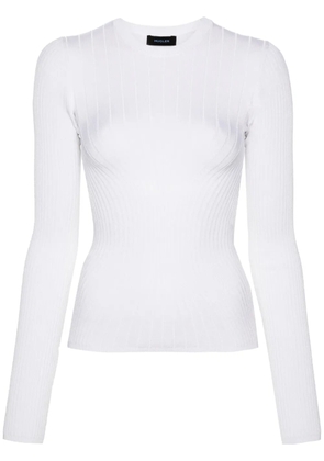 Mugler knit top - White
