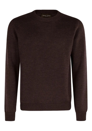 Roberto Collina crew-neck sweater - Brown