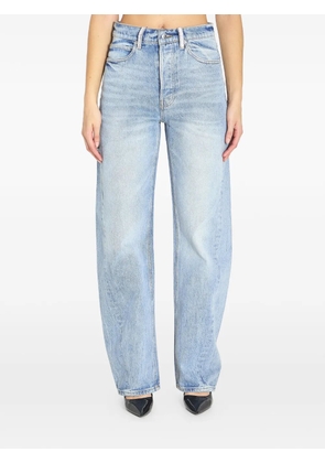 Alexander Wang Float rhinestone jeans - Blue