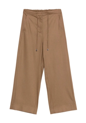 'S Max Mara drawstring-waist trousers - Brown