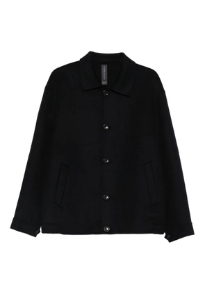 Hosio spread-collar jacket - Blue