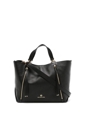 Michael Michael Kors Brooklyn leather tote bag - Black