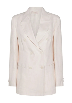 Montedoro linen blazer - Neutrals
