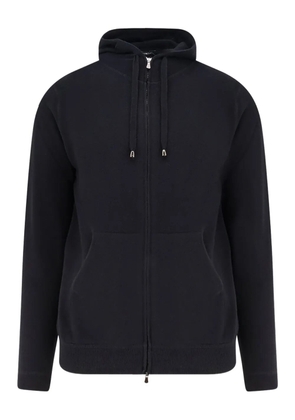 Filippo De Laurentiis zip-fastening hoodie - Black