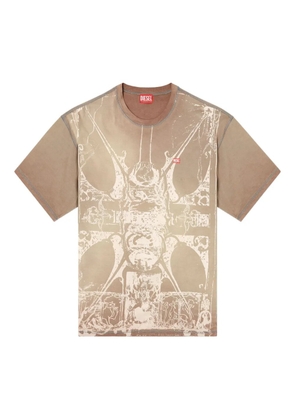 Diesel T-Boxt-T13 graphic-print T-shirt - Neutrals