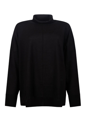 JEI-O roll-neck sweater - Black