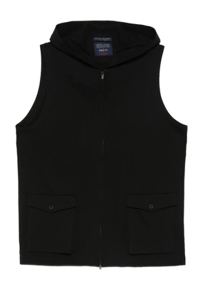 Yohji Yamamoto hooded gilet - Black