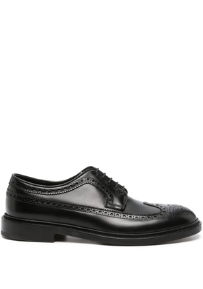 Fratelli Rossetti multi-panelled leather Brogues - Black