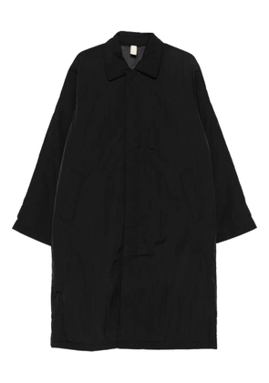 Sunflower long-sleeved padded coat - Black