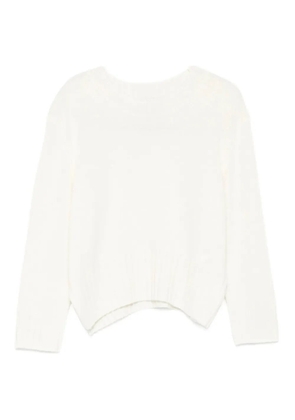 LouLou de Saison Mora cashmere jumper - White