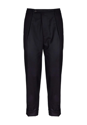 Berwich pleated trousers - Black